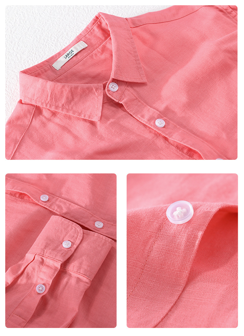 Linen Long Sleeve Shirt