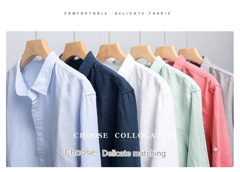 Linen Long Sleeve Shirt