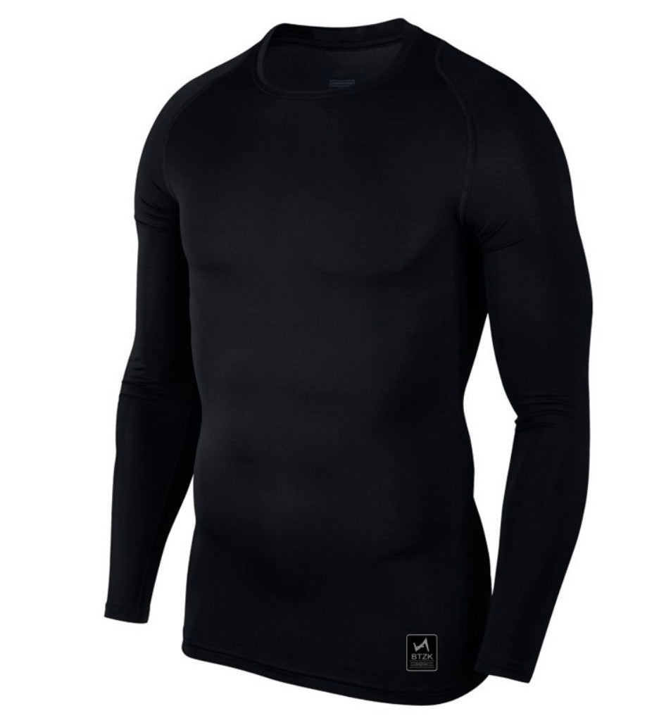Men's Long Sleeve Compression Training Top, Custom Fit