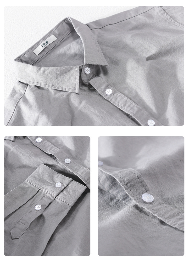 Linen Long Sleeve Shirt