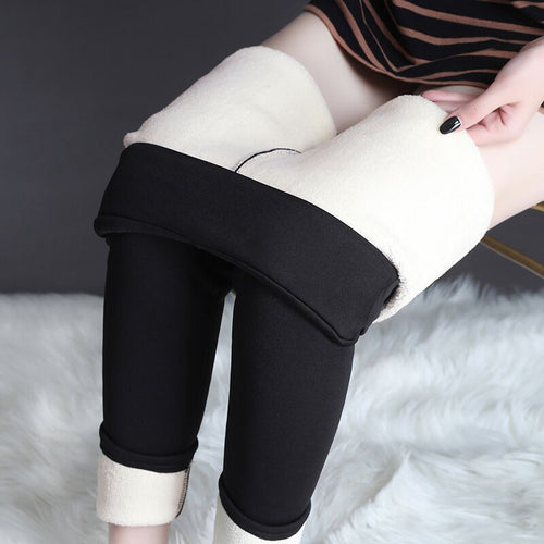 Cashmere-Blend Winter Leggings