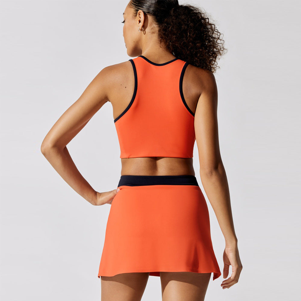Women's Outdoor Yoga Sportswear: Bras, Skirts & Tops