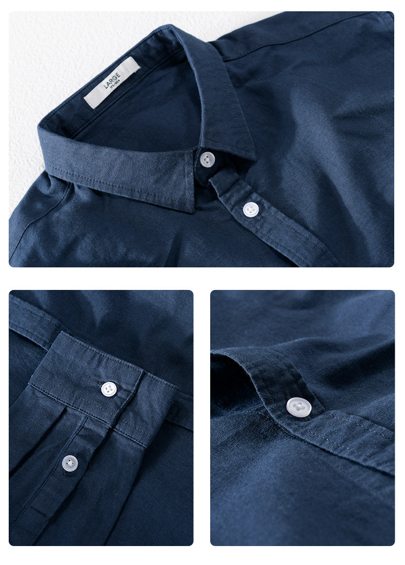 Linen Long Sleeve Shirt