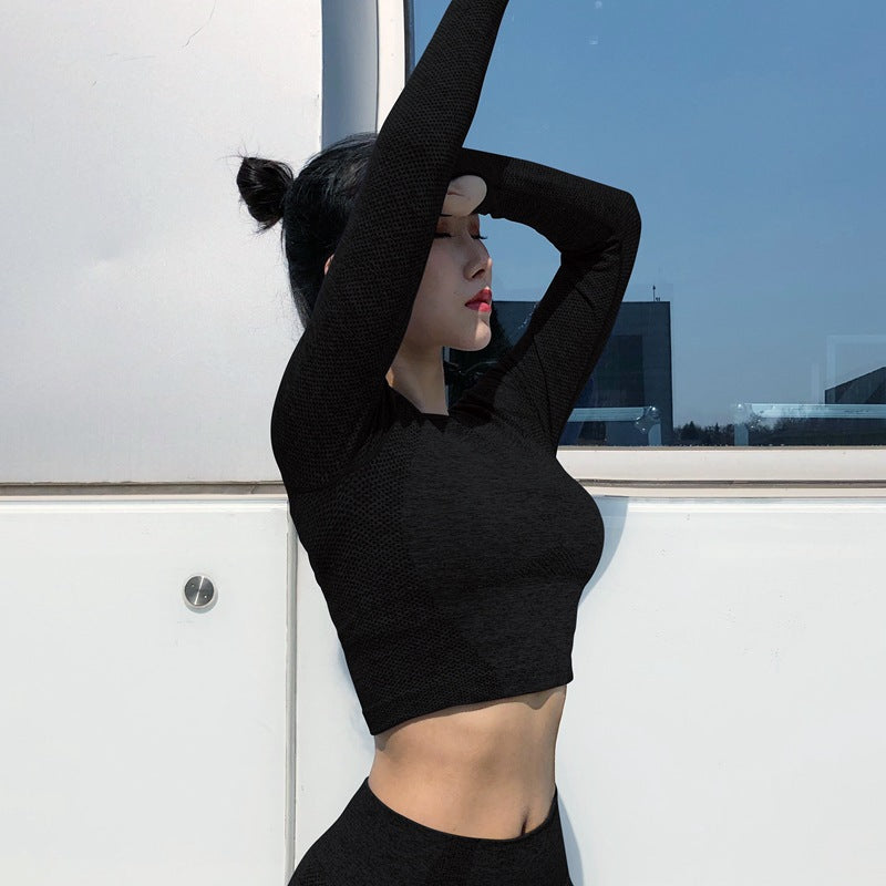 Quick-Dry Yoga Pants Training Set for Activewear