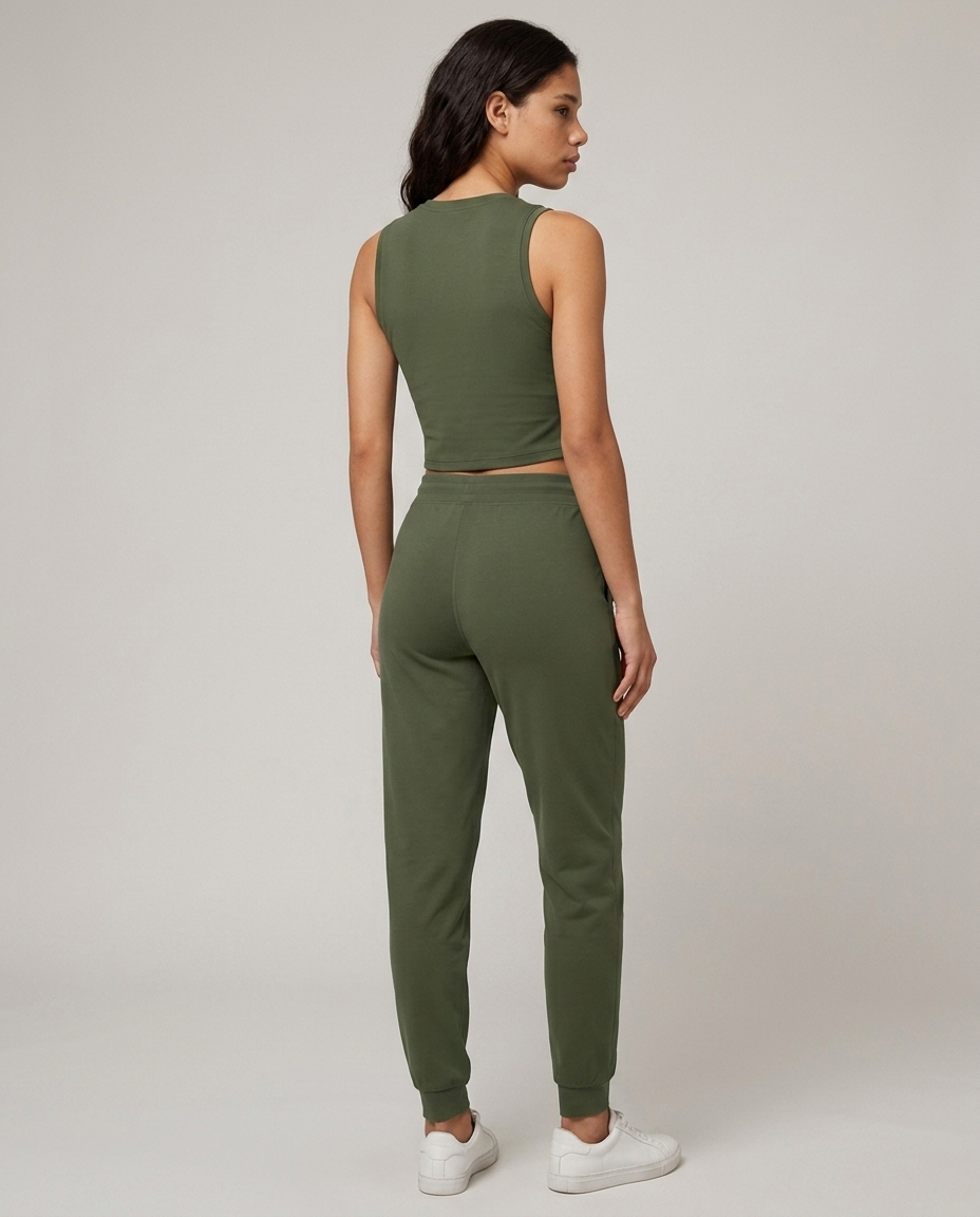 Sleeveless Top and Joggers Set