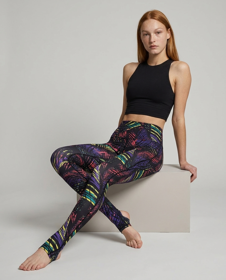 Printed Stirrup Leggings