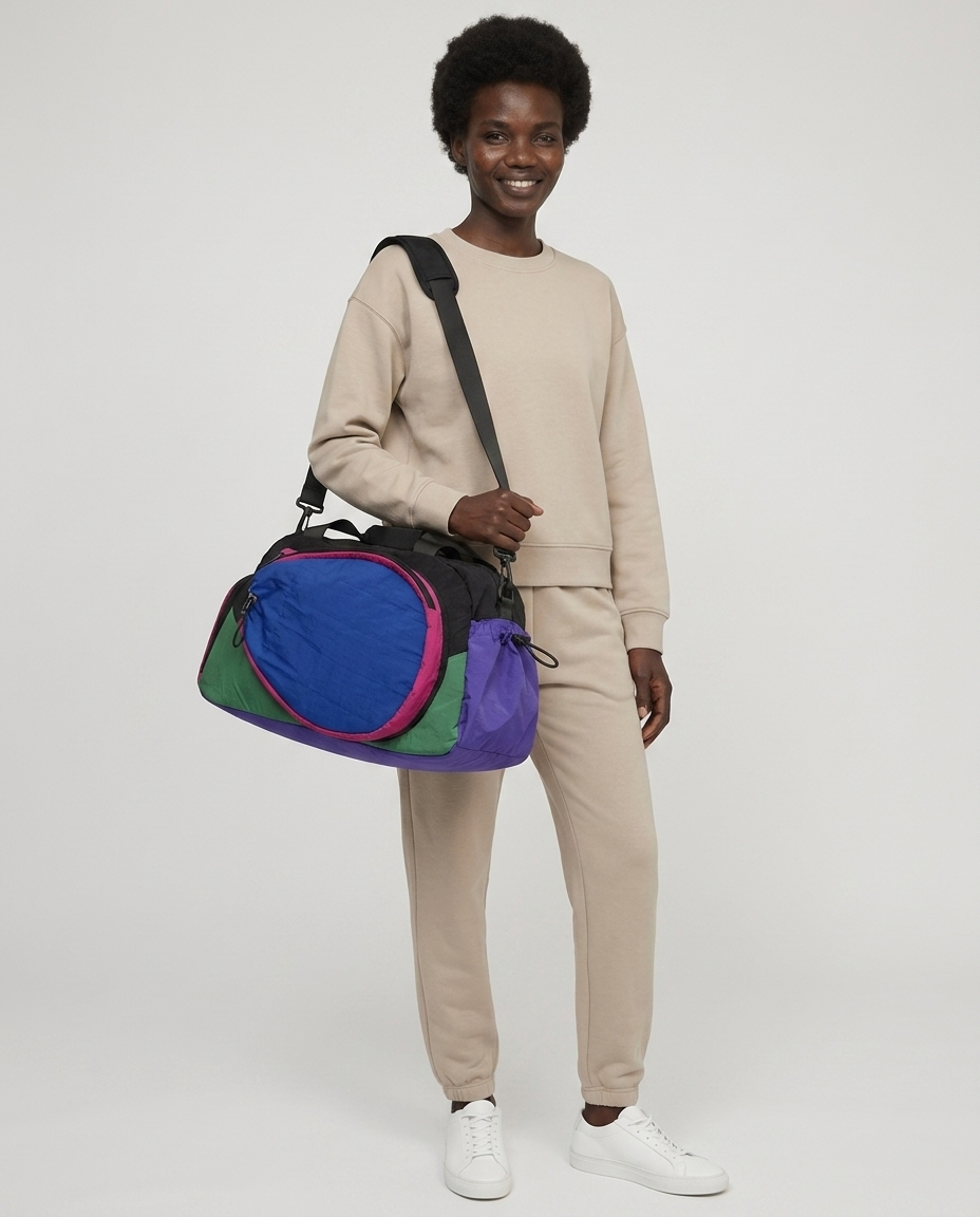 Multi-Color Sport Duffle Bag